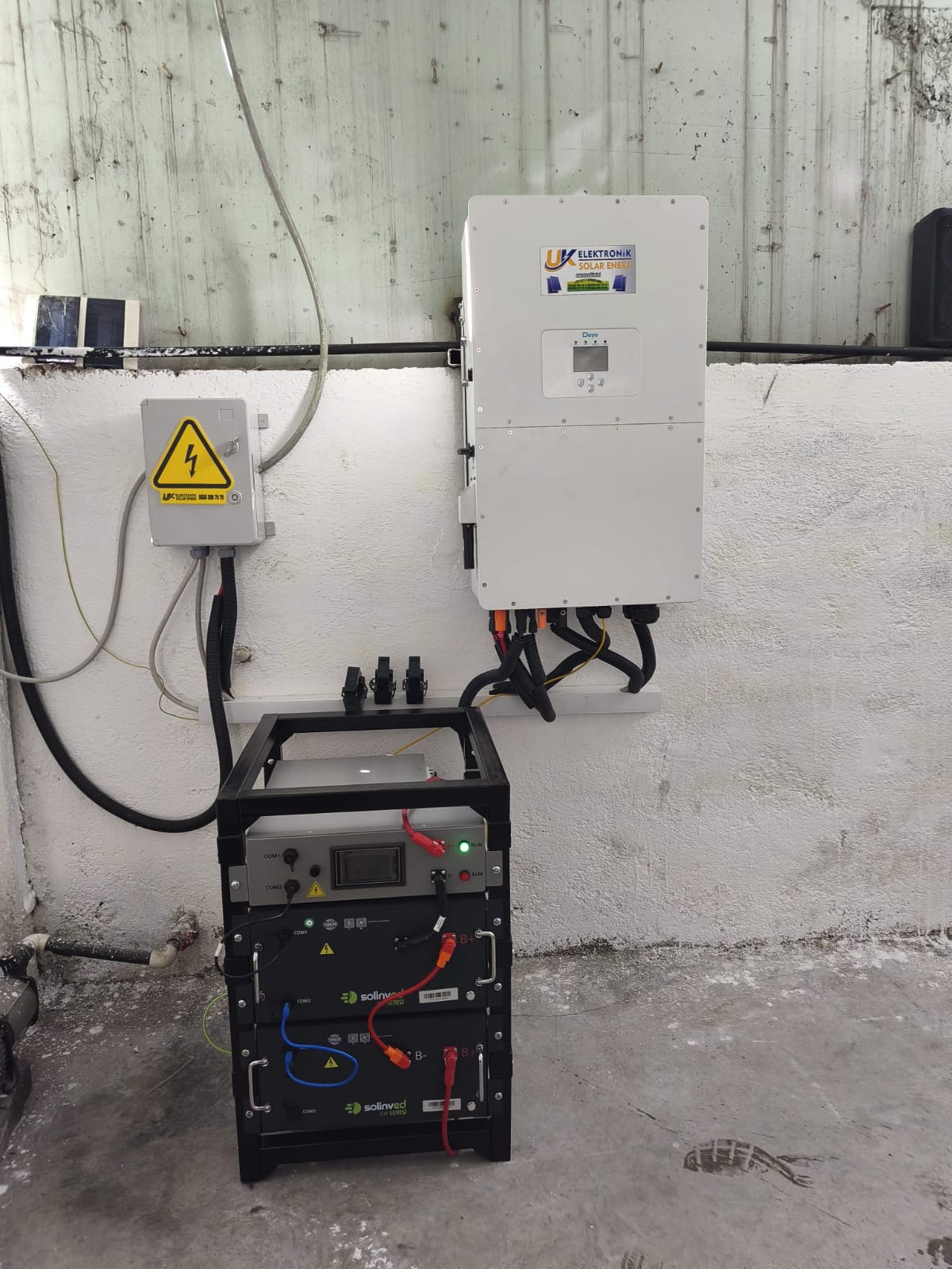 Ev ve İşletmeler İçin Hibrit Güneş Enerji Sistemi