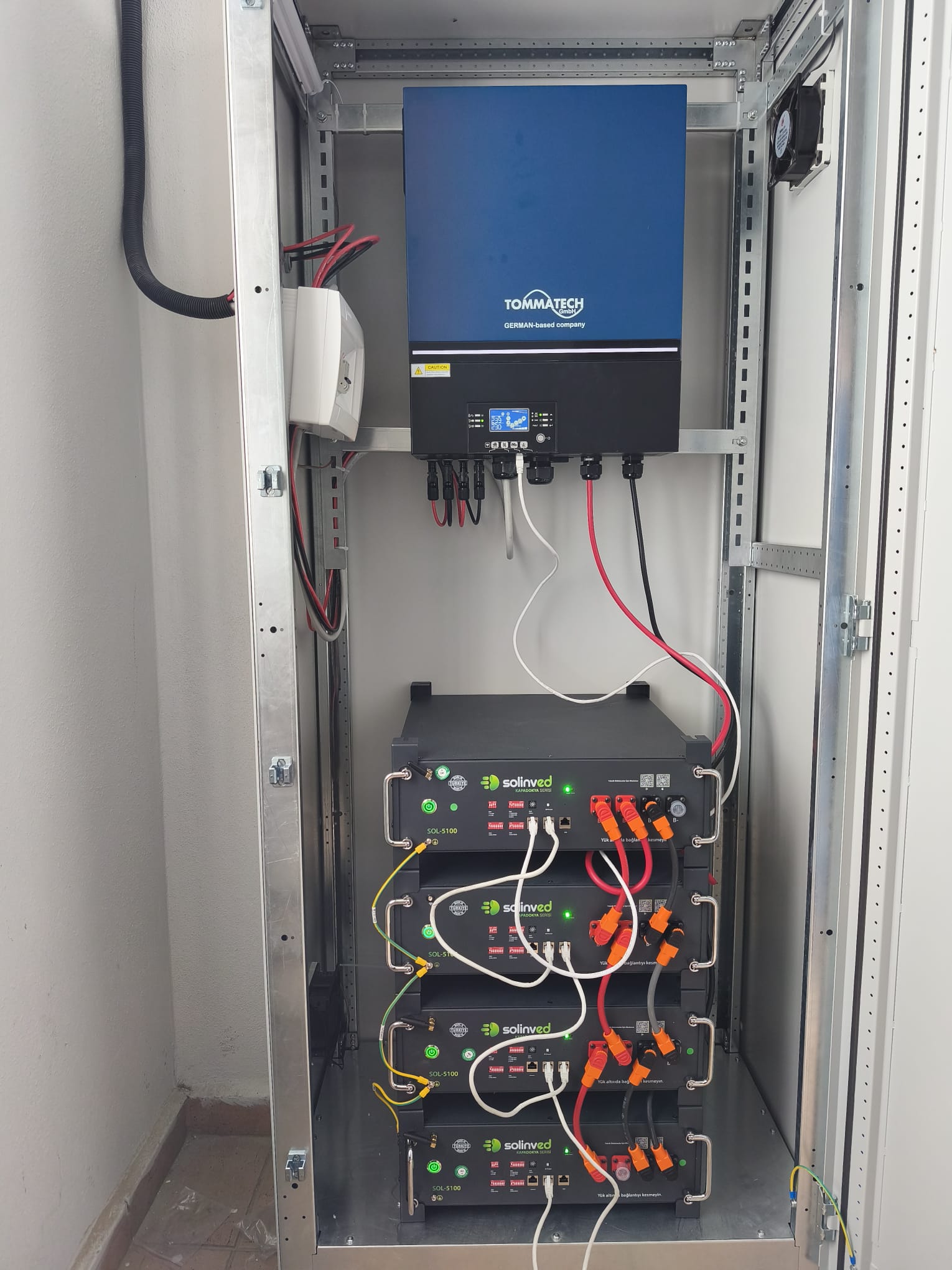 Apartman İçi Ev Tipi Güneş Enerji Sistemi